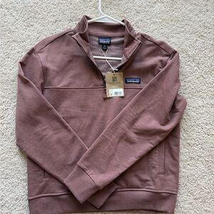 Patagonia Women’s Quarter-Zip Sweater - Dusty Mauve